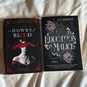 A dowry of blood and an education in malice by st gibson
